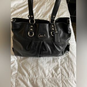 Coach 2 Way Black Shoulder Bag